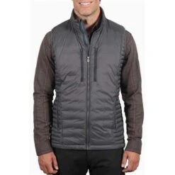 Kuhl Spyfire Vest - Men's -Buckmans Store 1129 ms spyfire vest carbon front 2223fw