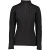 Obermeyer UltraGear 1/4 Zip - Women's -Buckmans Store 1708016009 obe ultrager 1 blk