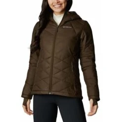 Columbia Heavenly Hooded Jacket - Women's - 2023 Model -Buckmans Store 1738151 319 a5 2223fw