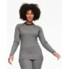 Kari Traa Voss Cashmere Mix Long Sleeve - Women's -Buckmans Store 623076 dgrey model 1 2223fw