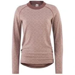 Kari Traa Voss Cashmere Mix Long Sleeve - Women's -Buckmans Store 623076 taupe product 1 2223fw