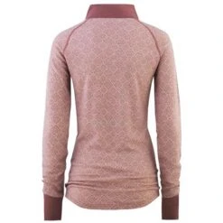 Kari Traa Voss Cashmere Mix Half Zip - Women's -Buckmans Store 623108 taupe product2 2223fw