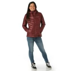 Columbia Joy Peak Hooded Jacket - Women's - 2023 Model 21 Columbia Joy Peak Hooded Jacket - Women's - 2023 Model -Buckmans Store FW23 Columbia WomensJoyPeakHoodedJacket Malbec Model2