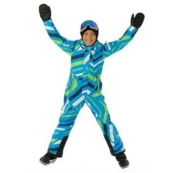 Reima Youth Reach Reimatec Ski Suit - 5100067A -Buckmans Store FW23 Reima KidsReachReimatecSkiSuit TrueBlue Model2