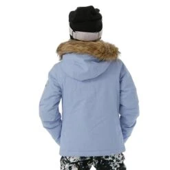 Roxy Meade Girl Jacket - Girl's -Buckmans Store FW23 Roxy GirlsMeadeJacket EasterEgg Model3