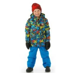 Spyder Mini Impulse Synthetic Down Jacket - Boy's -Buckmans Store FW23 Spyder BoysMiniImpulseSyntheticDownJacket DigiBug Model2