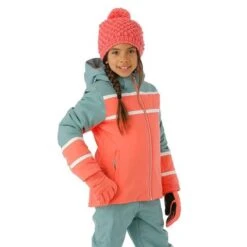Spyder Mila Jacket - Girl's 15 Spyder Mila Jacket - Girl's -Buckmans Store FW23 Spyder GirlsMilaJacket Tropic Model1