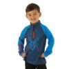 Spyder Bug Zip T-Neck - Toddler Boy's -Buckmans Store FW23 Spyder LittleBoysBugHalfZip Abyss Model1