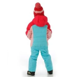 Spyder Zadie Synthetic Down Jacket - Toddler Girl's -Buckmans Store FW23 Spyder ToddlerGirlsAtlasSyntheticDownJacket BahamaBlue Model3