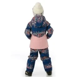 Spyder Conquer Jacket - Toddler Girl's -Buckmans Store FW23 Spyder ToddlerGirlsConquerJacket NitesGlow Model3