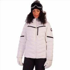 Spyder Brisk Synthetic Down Jacket - Women's -Buckmans Store FW23 Spyder WomensBriskJacket WhiteBlack