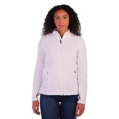 Spyder Soar Fleece Jacket - Women's 7 Spyder Soar Fleece Jacket - Women's -Buckmans Store FW23 Spyder WomensSoarJacket White