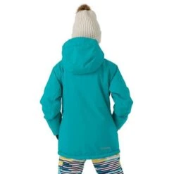 Sunice Zara Jacket - Girl's -Buckmans Store FW23 Sunice GirlsZaraJacket TropicalGreen Model3