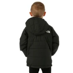 The North Face Reversible Perrito Hooded Jacket - Youth -Buckmans Store FW23 TNF KidsReversiblePerritoHoodedJacket TNFBlack Model2