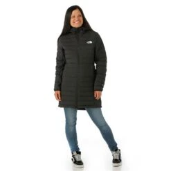 The North Face Belleview Stretch Down Parka - Women's -Buckmans Store FW23 TNF WomensBelleviewStretchDownParka Black Model2