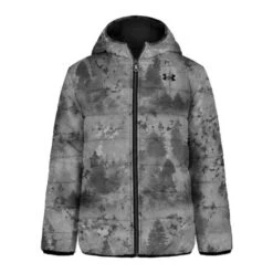 Under Armour Boys Rev Pronto Puffer Jacket - Boy's -Buckmans Store FW23 UnderArmour BoysRevProntoPufferJacket Black1