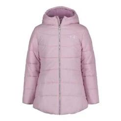 Under Armour Girls Cori Puffer Jacket - Girl's -Buckmans Store FW23 UnderArmour GirlsCoriPufferJacket PinkFog1