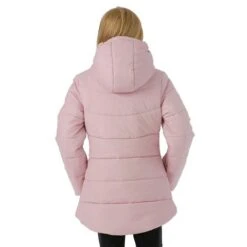 Under Armour Girls Cori Puffer Jacket - Girl's -Buckmans Store FW23 UnderArmour GirlsCoriPufferJacket PinkFog Model3