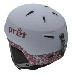 Pret Sol X Helmet - Women's -Buckmans Store PRE SOLX maroon paisley 3