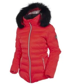 Sunice Fiona Quilted Jacket With Real Fur - Women’s 21 Sunice Fiona Quilted Jacket With Real Fur - Women’s -Buckmans Store SUNI WEL1804F scarlet red1