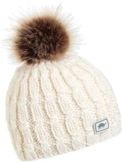 Turtle Fur Fifi Merino Wool Pom Beanie - Women's -Buckmans Store TUR 753454 white