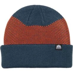 Autumn Birdseye Beanie -Buckmans Store aut bird slateblue fw23