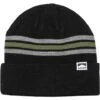 Autumn Bold Stripe Beanie 1 Autumn Bold Stripe Beanie -Buckmans Store aut bold blk fw23