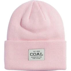 Coal The Uniform Beanie -Buckmans Store coal unibeanie pink 2223fw