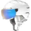 Atomic Savor GT Visor Photochromatic Helmet -Buckmans Store fw21 atomic savor gt visor phtochrmtc hlmt wht