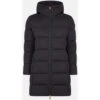 Save The Duck Long Hooded Seal Coat - Women's -Buckmans Store fw21 seal coat blk