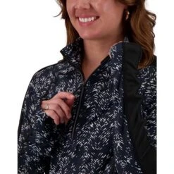 Obermeyer Discover 1/4 Zip - Women's -Buckmans Store fw22 1903321103 s05 moddet1
