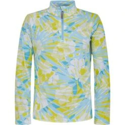 Spyder Surface Zip T-Neck - Girl's -Buckmans Store fw22 196052 734 a