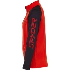 Spyder Retro Zip T-Neck - Boy's -Buckmans Store fw22 215017 620 d