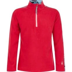 Spyder Speed Fleece Zip T-Neck - Girl's -Buckmans Store fw22 216008 650 a