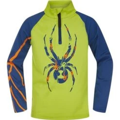 Spyder Bug Zip T-Neck - Toddler Boy's -Buckmans Store fw22 216080 327 a