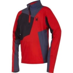 Spyder Ambush Zip T-Neck - Toddler Boy's -Buckmans Store fw22 216081 620 c