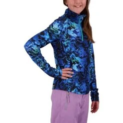 Obermeyer Clara 1/4 Zip Top - Girl's (Teen) -Buckmans Store fw22 3901021163 s03 modsde
