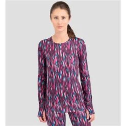 Terramar Cloud Nine Scoop Neck Top - Women's 10 Terramar Cloud Nine Scoop Neck Top - Women's -Buckmans Store fw22 TER W9176 CEP front