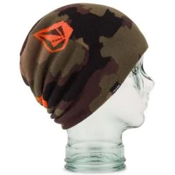 Volcom Deadly Stones Beanie - Men's -Buckmans Store fw22 deadlystones beanie men darkcamo