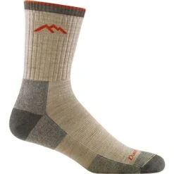 Darn Tough Hiker Micro Crew Midweight With Cushion Socks - Men's -Buckmans Store fw22 dt 1466 oatmeal