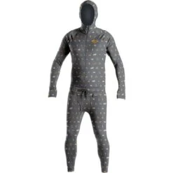 Airblaster Classic Ninja One Piece Suit - Men's (ABMNJ1) -Buckmans Store fw22 mens classic ninja suit grey camp print 2122