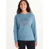 Marmot Mtn Works CN Sweatshirt - Women's 2 Marmot Mtn Works CN Sweatshirt - Women's -Buckmans Store fw22 mtn workscn cascadem12020 735 s02