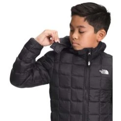 The North Face Thermoball Eco Hoodie - Boy's -Buckmans Store fw22 nf0a5gc5 jk3 modelhood3