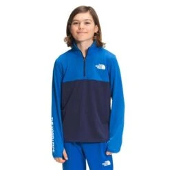 The North Face Reactor Thermal 1/4 Zip - Boy's -Buckmans Store fw22 nf0a5gcn t4s hero