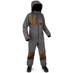 Volcom Romy Snow Suit - Women's -Buckmans Store fw22 romy snowsuit women drkgrey front