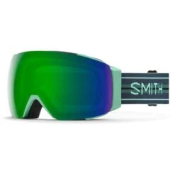 Smith I/O MAG Goggles - Ski & Snow -Buckmans Store fw22 snow io mag bermuda stripes chromapop sun green mirror m0042704999mk