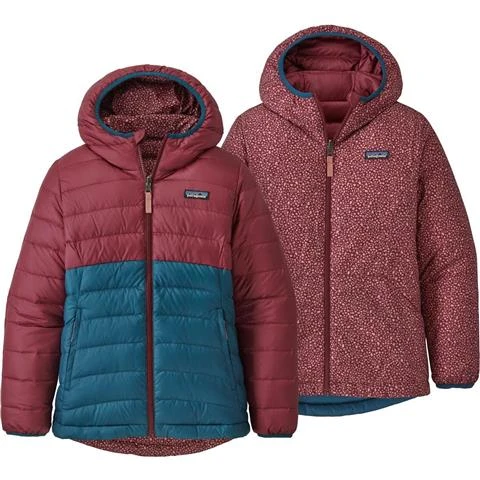 Patagonia Reversible Down Sweater Hoody - Girl's (68290) 3 Patagonia Reversible Down Sweater Hoody - Girl's (68290)