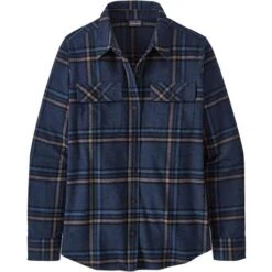 Patagonia L/S Organic Cotton Midweight Fjord Flannel Shirt - Women's (42405) -Buckmans Store fw22 wbf21 42405 tune