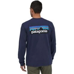 Patagonia L/S P-6 Logo Responsibili-Tee - Men's (38518) -Buckmans Store fw22 wbs20 38518 cny mk2