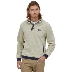 Patagonia Shearling Button P/O - Men's (26140) -Buckmans Store fw22 wbs21 26140 oat cs1